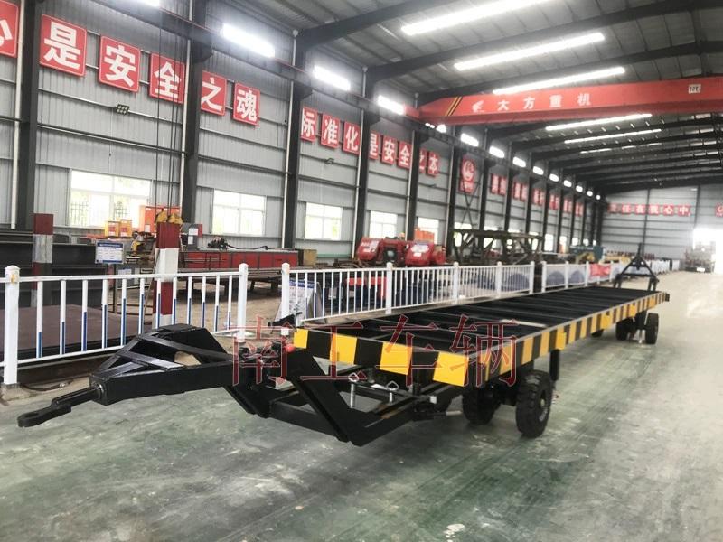 10吨骨架华亿（中国） 双牵引集装箱用全挂车