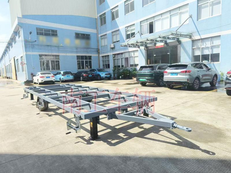 7吨骨架式ATV华亿（中国） 2轮灰色工具拖车