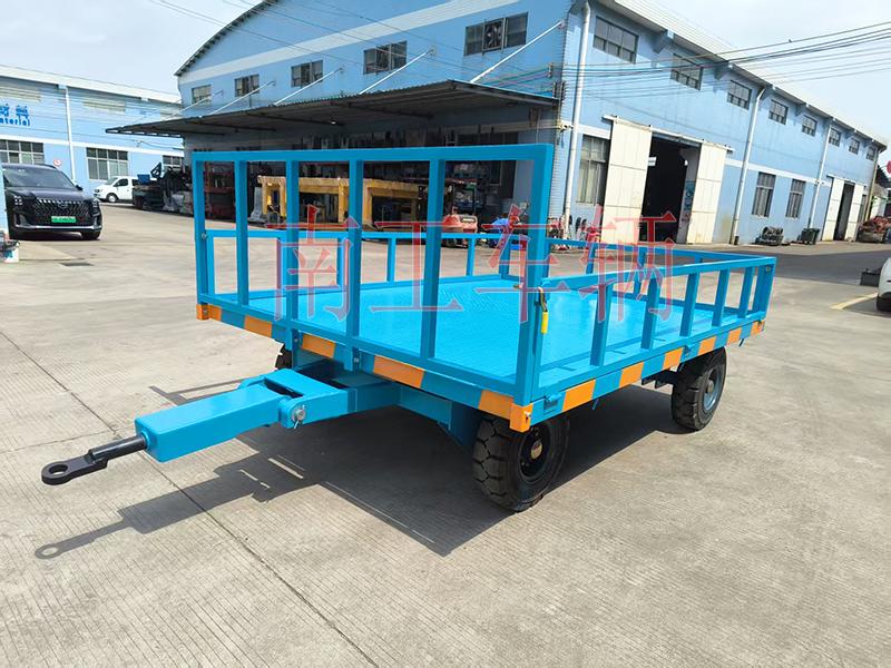 5吨下翻式护栏华亿（中国） 牵引全挂工具拖车